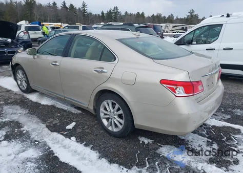 2010 Lexus Es 350 z USA, uszkodzony, nr VIN JTHBK1EG6A2386085